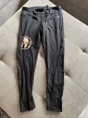 SPARTAN Craft Black Joggers with Rose Gold Spartan Graphic